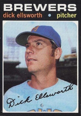 1971 Topps Dick Ellsworth #309 Baseball Card