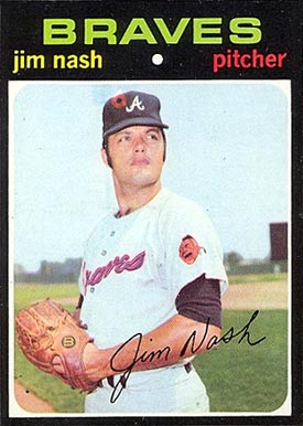1971 Topps Jim Nash #306n Baseball Card