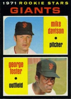 1971 Topps Rookie Stars Giants #276 Baseball Card