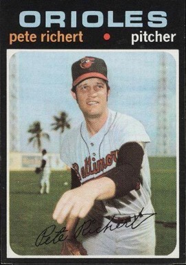 1971 Topps Pete Richert #273 Baseball Card