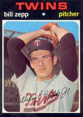1971 Topps Bill Zepp #271 Baseball Card