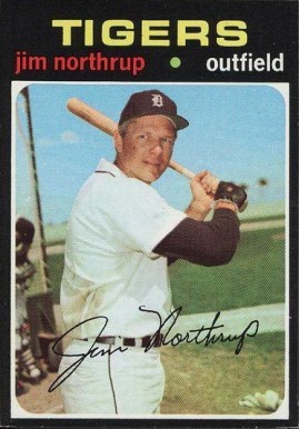1971 Topps Jim Northrup #265n Baseball Card