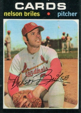 1971 Topps Nelson Briles #257 Baseball Card