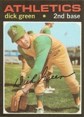 1971 Topps Dick Green #258 Baseball Card