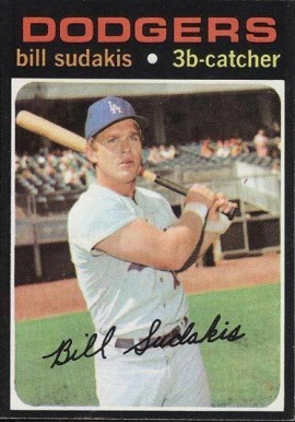 1971 Topps Bill Sudakis #253 Baseball Card