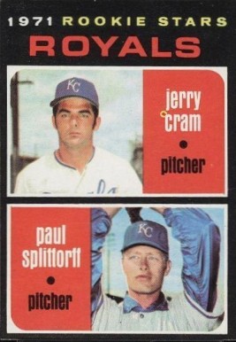 1971 Topps Rookie Stars Royals #247 Baseball Card