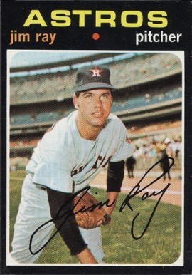 1971 Topps Jim Ray #242 Baseball Card