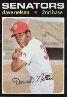 1971 Topps Dave Nelson #241 Baseball Card