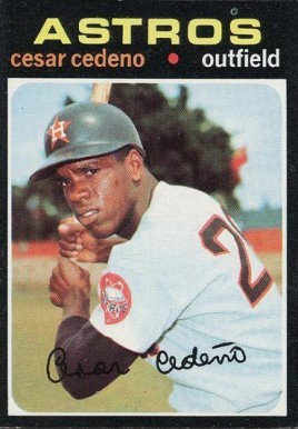 1971 Topps Cesar Cedeno #237 Baseball Card