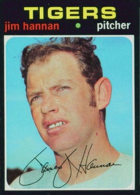 1971 Topps Jim Hannan #229 Baseball Card