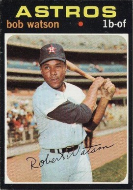 1971 Topps Bob Watson #222 Baseball Card