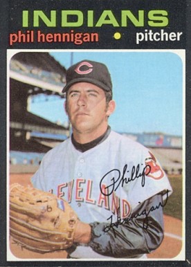 1971 Topps Phil Hennigan #211 Baseball Card