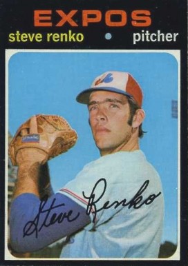 1971 Topps Steve Renko #209 Baseball Card