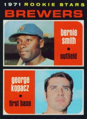1971 Topps Rookie Stars Brewers #204 Baseball Card