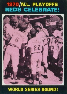 1971 Topps Reds Celebrate #202 Baseball Card