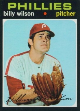 1971 Topps Billy Wilson #192 Baseball Card