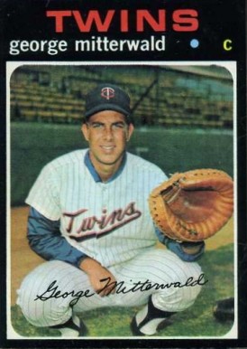 1971 Topps George Mitterwald #189 Baseball Card