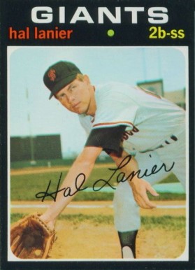 1971 Topps Hal Lanier #181 Baseball Card