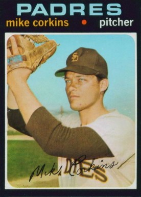 1971 Topps Mike Corkins #179 Baseball Card