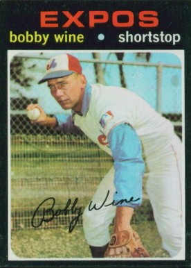 1971 Topps Bobby Wine #171 Baseball Card
