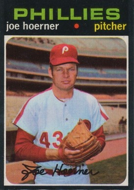 1971 Topps Joe Hoerner #166 Baseball Card