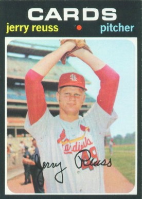 1971 Topps Jerry Reuss #158 Baseball Card