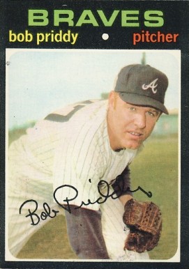 1971 Topps Bob Priddy #147 Baseball Card