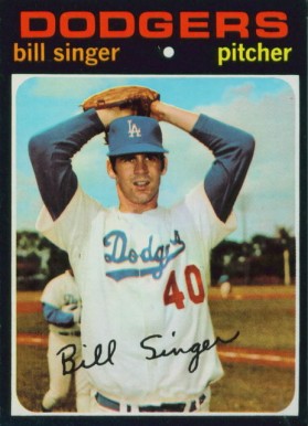 1971 Topps Bill Singer #145 Baseball Card
