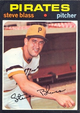 1971 Topps Steve Blass #143 Baseball Card