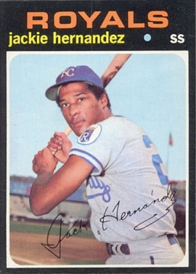 1971 Topps Jackie Hernandez #144 Baseball Card