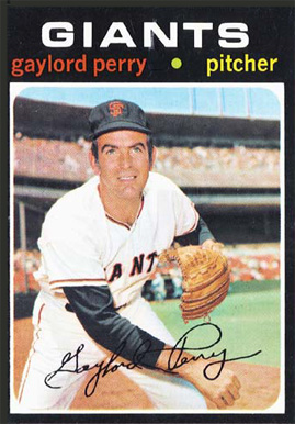 1971 Topps Gaylord Perry #140 Baseball Card