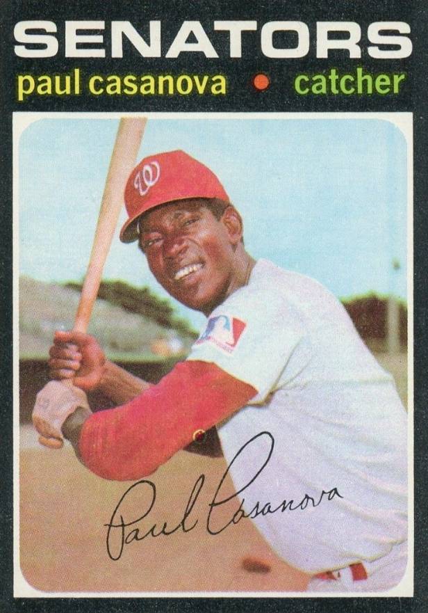 1971 Topps Paul Casanova #139 Baseball Card