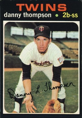 1971 Topps Danny Thompson #127 Baseball Card