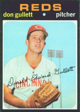 1971 Topps Don Gullett #124 Baseball Card