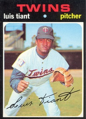 1971 Topps Luis Tiant #95 Baseball Card