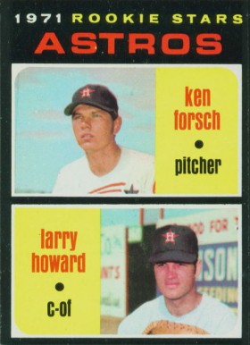 1971 Topps Rookie Stars Astros #102 Baseball Card