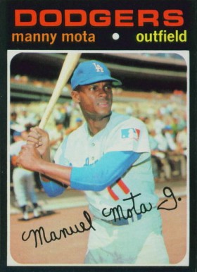 1971 Topps Manny Mota #112 Baseball Card