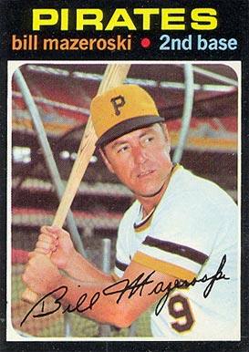 1971 Topps Bill Mazeroski #110 Baseball Card