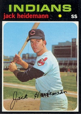 1971 Topps Jack Heidemann #87 Baseball Card