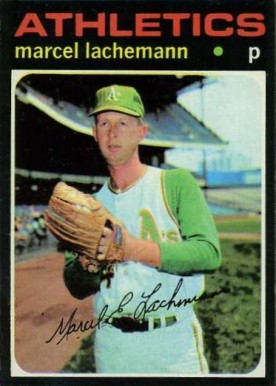 1971 Topps Marcel Lachemann #84 Baseball Card