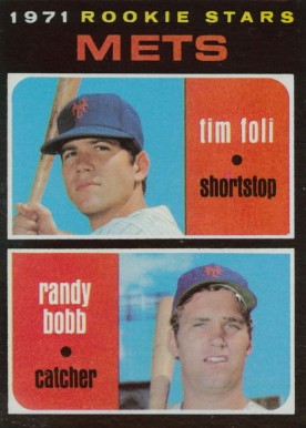 1971 Topps Rookie Stars Mets #83 Baseball Card