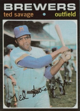 1971 Topps Ted Savage #76 Baseball Card