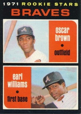 1971 Topps Rookie Stars Braves #52 Baseball Card
