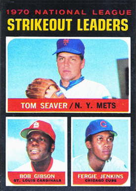 1971 Topps N.L. Strikeout Leaders #72 Baseball Card