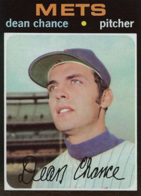 1971 Topps Dean Chance #36 Baseball Card