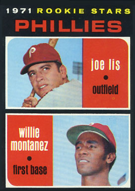 1971 Topps Rookie Stars Phillies #138 Baseball Card
