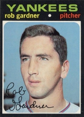 1971 Topps Rob Gardner #734 Baseball Card