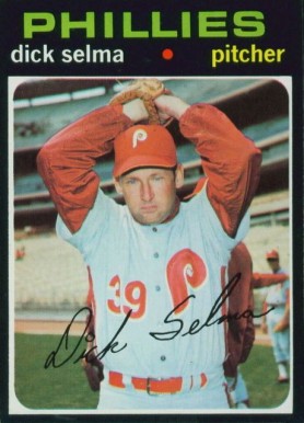 1971 Topps Dick Selma #705 Baseball Card