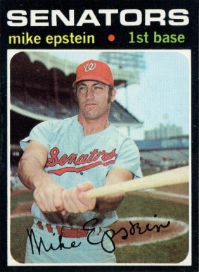 1971 Topps Mike Epstein #655 Baseball Card