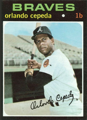 1971 Topps Orlando Cepeda #605 Baseball Card